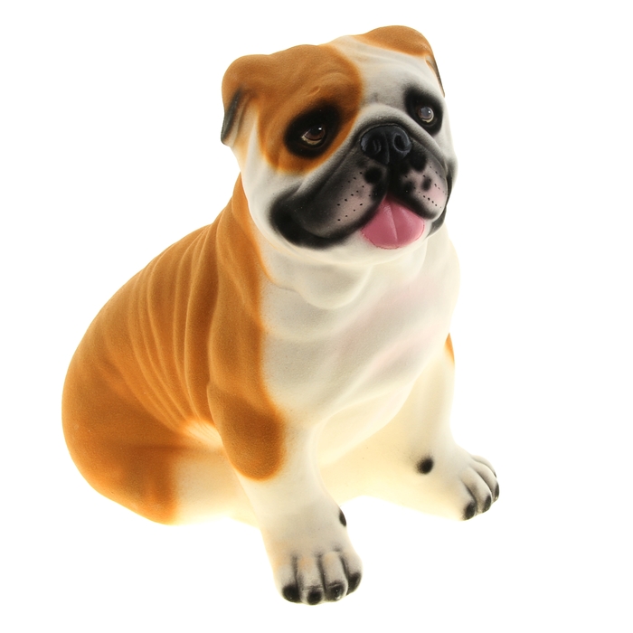 Копилка "Бульдог" флок, микс