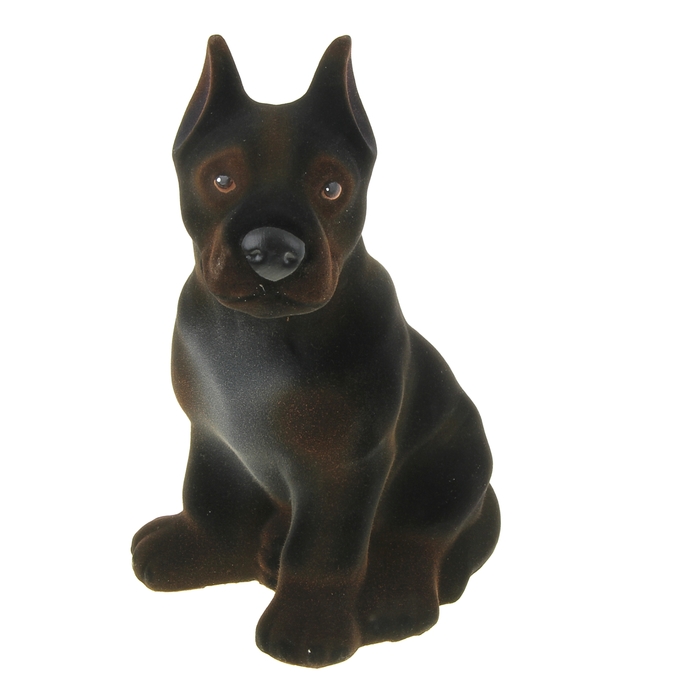 Копилка "Дог" флок, чёрная