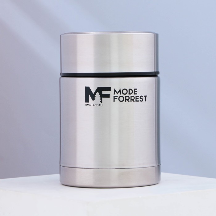 Термос для еды Mode Forrest, 450 мл, металл, сохраняет тепло 6 ч набор термос для еды и напитков ложка счастье есть 550 мл сохраняет тепло 6 ч