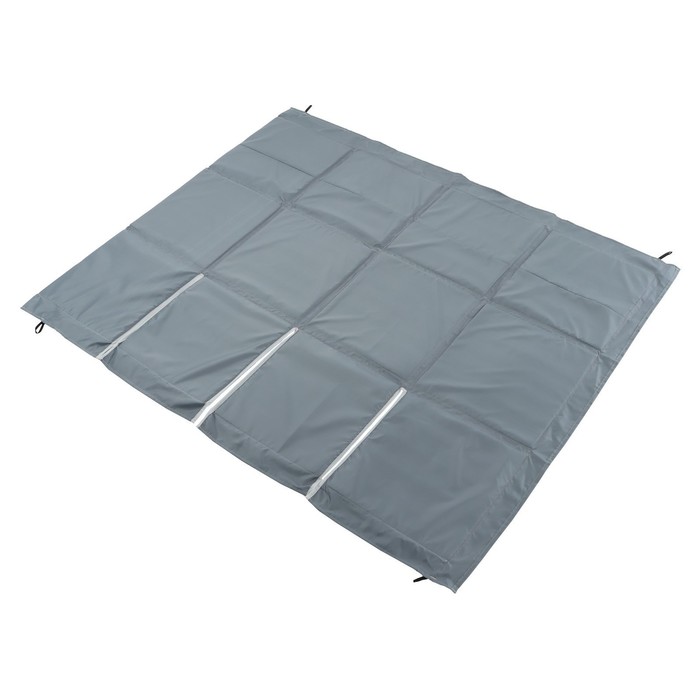 Пол для палатки КУБ LONG 2 2-х местный, ткань оксфорд 300, цвет серый