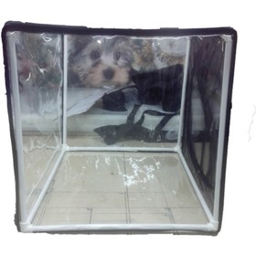 

Вольер выставочный "Кристалл", прозрачный, 90 х 70 х 70 см