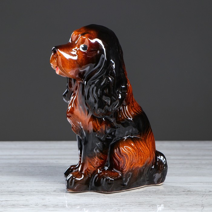 Копилка "Спаниель" глянец, микс