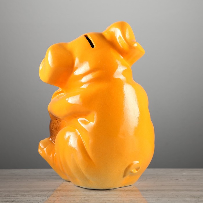 Копилка "Свинка Дося" глянец