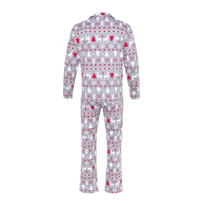 Пижама новогодняя мужская KAFTAN «Скандинавия», размер 56