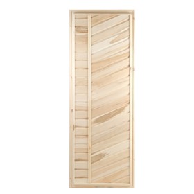 Дверь для бани и сауны 'Эконом', ЛИПА, 190×70см Ош
