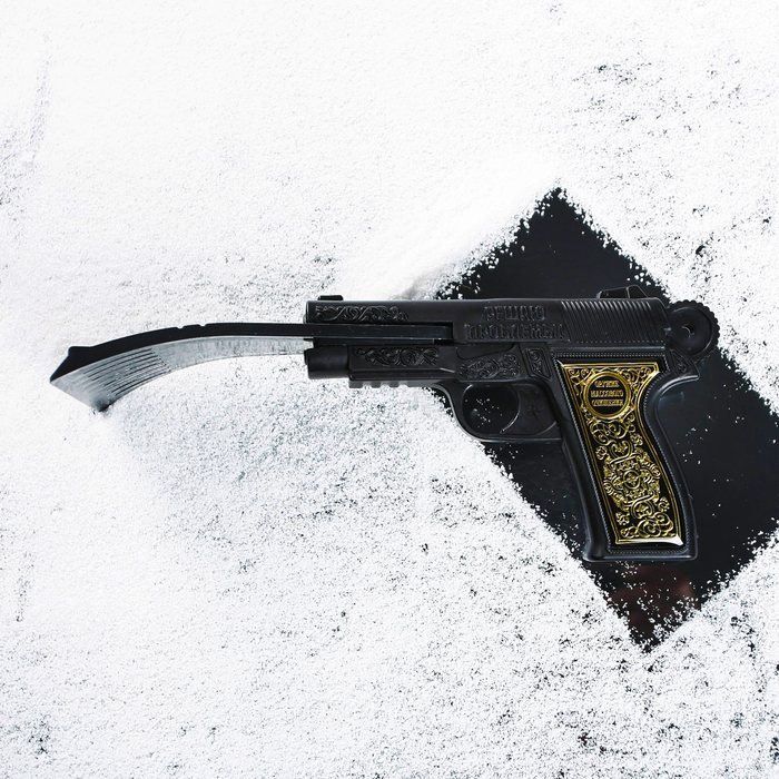 Скребок для снега авто "Оружие массового очищения"