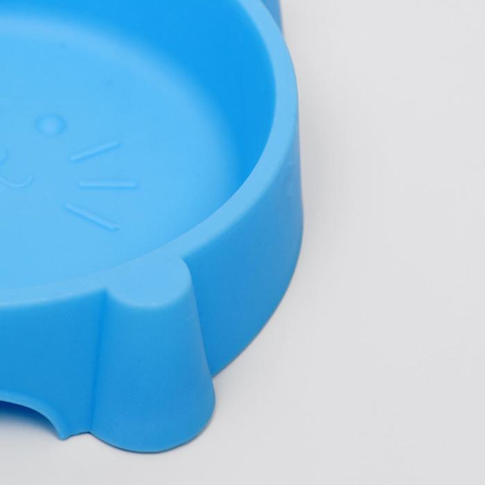 Миска "Киска" 300 мл, микс цветов