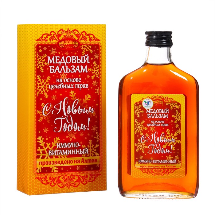 

Новогодний медовый бальзам алтайский Иммуно-витаминный, 250 мл