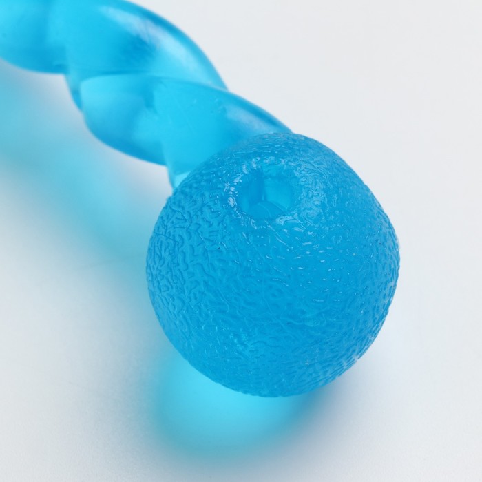 Игрушка "Плетёнка" малая, 19 см, каучук, синяя