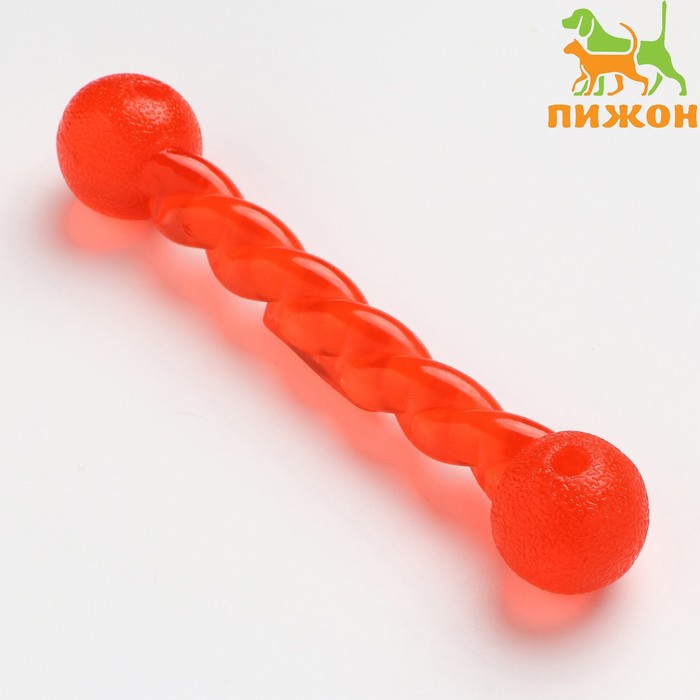 

Игрушка "Плетёнка" малая, 19 см, каучук, красная