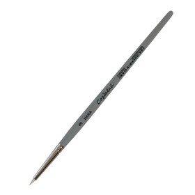 Кисть Силикон конус Roubloff Создавай № 3 (длина 7 мм), короткая ручка матовая Ош