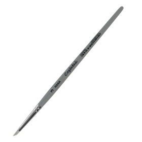 Кисть-стек Силикон 'пика', HANA Создавай № 3 (длина выставки 7 мм), короткая ручка матовая Ош