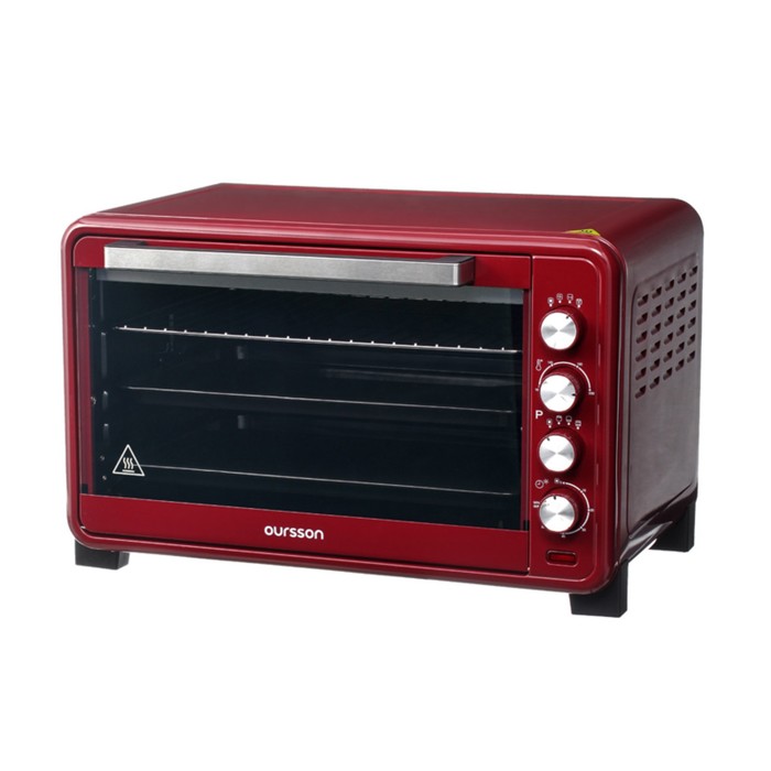 Мини-печь Oursson MO7053DC 2200 Вт 100-230С 70 л 12 режимов тёмная вишня 1225000₽