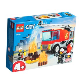 

Конструктор Lego «Пожарная машина с лестницей», 60280, 88 деталей