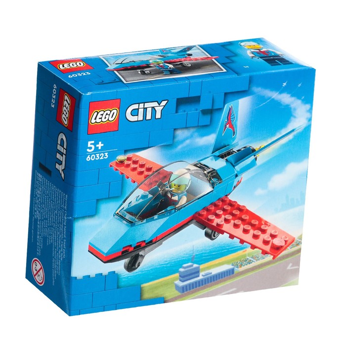 

Конструктор Lego «Трюковый самолёт», 60323, 59 деталей