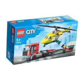 

Конструктор Lego «Грузовик для спасательного вертолёта», 60343, 215 деталей