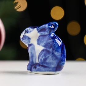 

Сувенир "Кролик Джек", 5х5см, гжель