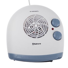 

Тепловентилятор Sakura SA-0503, 2000 Вт, 3 режима, белый
