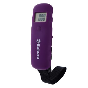 

Весы багажные Sakura SA-6073P, электронные, до 40 кг, фиолетовые