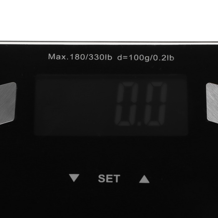 

Весы напольные Sakura SA-5056BK, диагностические, до 180 кг, 2хААА, чёрные