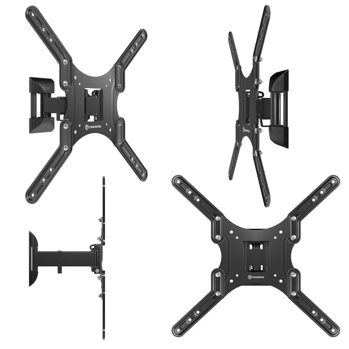 

Кронштейн ONKRON M2, для ТВ, наклонно-поворотный, 26"-65", 40-210 мм от стены, черный