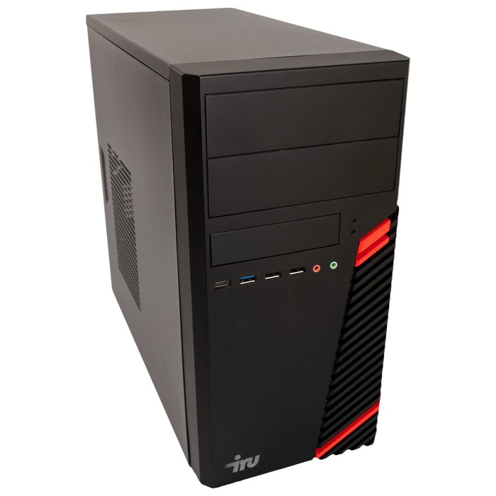 

Компьютер IRU Office 510H4SM MT, i3 10105, 8Гб, SSD 240 Гб, UHDG 630 , Win10, чёрный