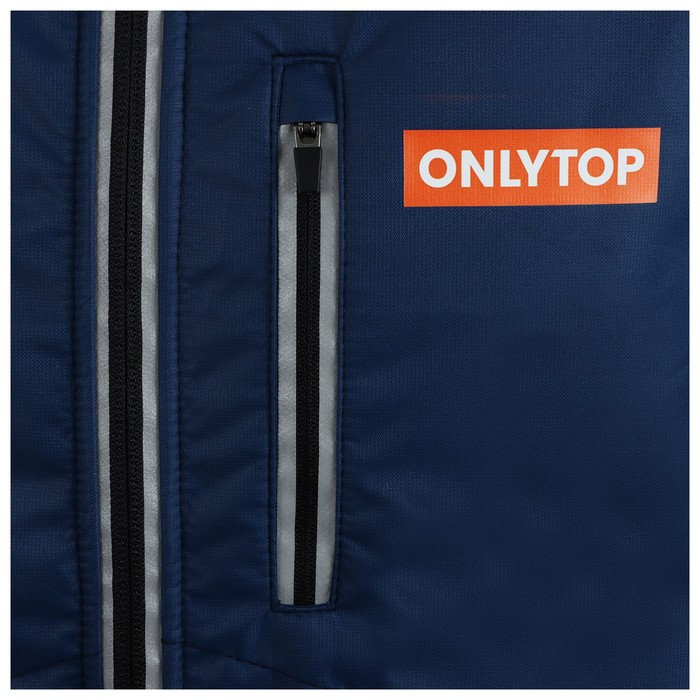Куртка утеплённая ONLYTOP, navy, размер 46