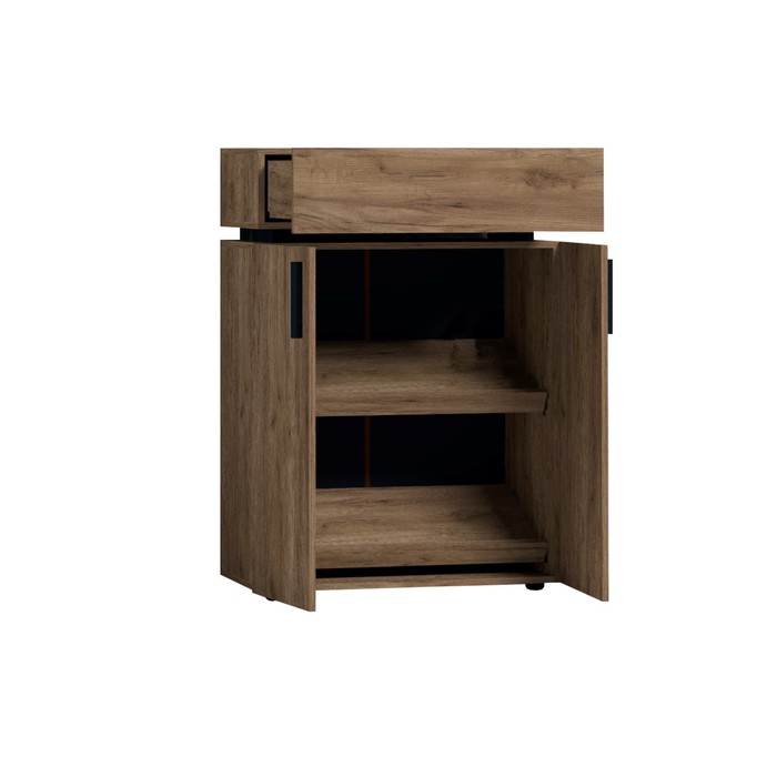 

Тумба для обуви Neo 89, 782 × 389 × 1113 мм, цвет дуб табачный craft / чёрный