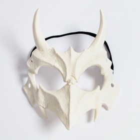 Карнавальная маска "Череп с рогами"