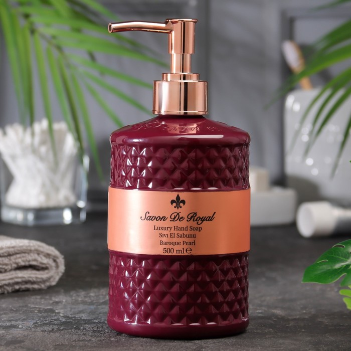 Жидкое парфюмированное мыло для рук Savon De Royal барокко, 500 мл