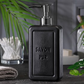 Люксовое жидкое мыло для рук Черное, серия Чистота, Savon De Royal, 500 мл