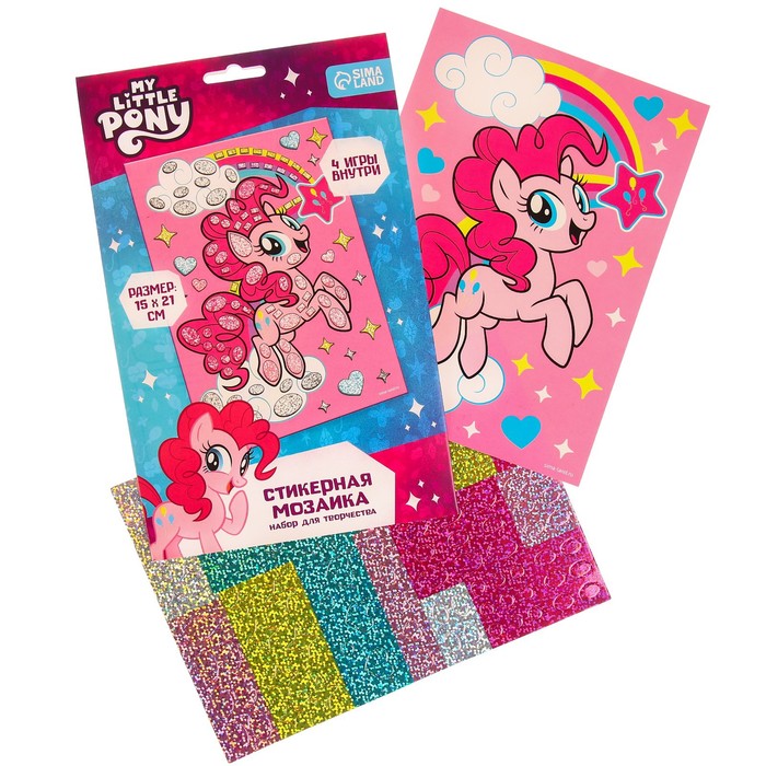 

Стикерная мозайка форменная "Пинки Пай", My Little Pony