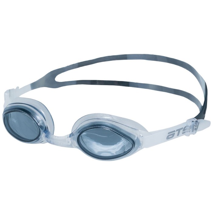 Очки для плавания Atemi N7504, силикон, цвет чёрный очки для плавания юниорские stalker цвет чёрный