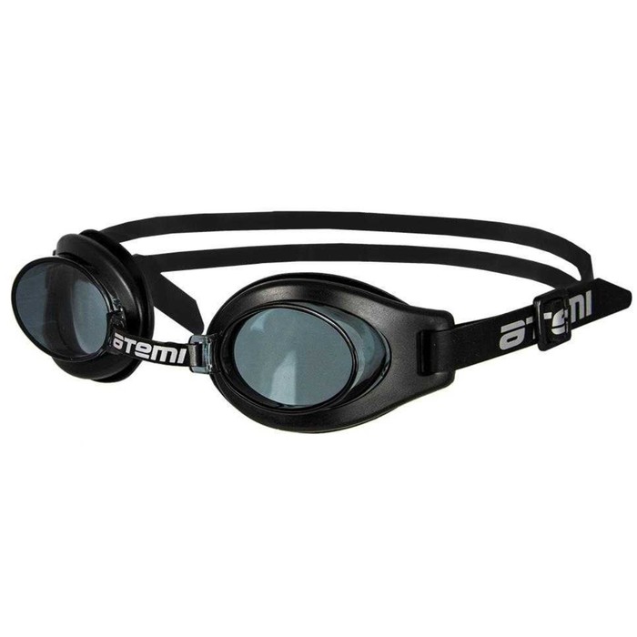 Очки для плавания Atemi S104, детские, PVC/силикон, цвет чёрный