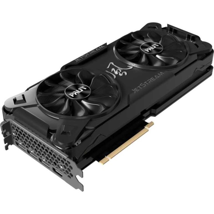 

Видеокарта Palit PA-RTX3070 JETSTREAM 8G V1 LHR, GeForce RTX 3070, 8Gb, GDDR6, HDMI, DP