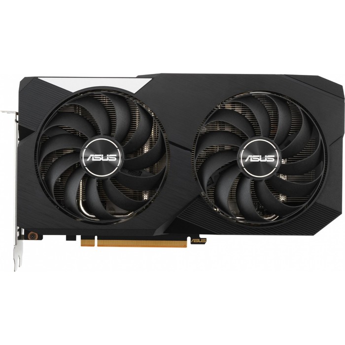 Видеокарта Asus DUAL-RX6650XT-O8G, AMD Radeon RX 6650XT, 8Gb, GDDR6, HDMI, DP видеокарта pci e asus geforce rtx 3050 dual oc dual rtx3050 o8g 8gb gddr6 128bit hdmi 3 dp