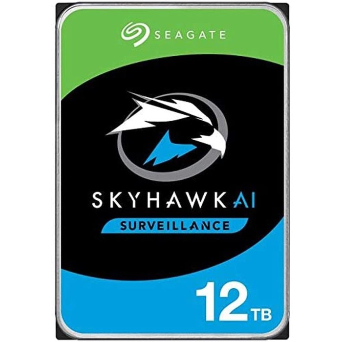 Жесткий диск Seagate SATA-III, 12Tb, ST12000VE001 SkyHawkAI, 7200rpm, 256Mb, 3.5 жесткий диск seagate original sata iii 12tb 3 5 st12000ve001