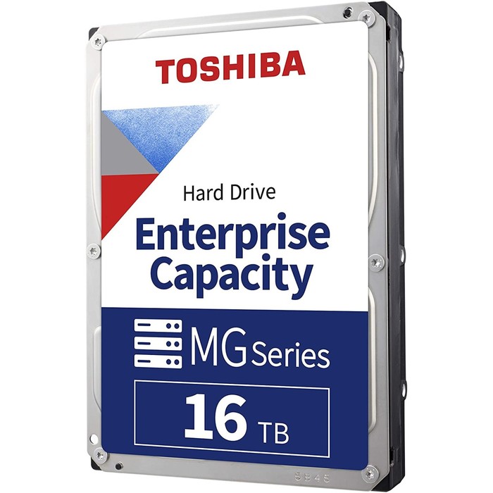 цена Жесткий диск Toshiba SATA-III, 16Tb, MG08ACA16TE, 7200rpm, 512Mb, 3.5