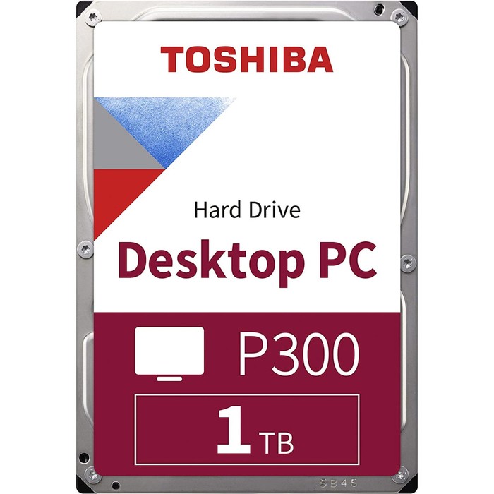 Жесткий диск Toshiba SATA-III, 1Tb, HDWD110UZSVA Desktop P300, 7200rpm, 64Mb, 3.5 жесткий диск toshiba p300 hdwd320uzsva 2тб hdd sata iii 3 5