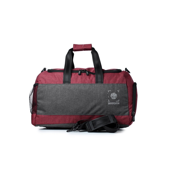 Спортивная сумка, отдел на молнии, цвет бордовый 49х32х25,5см