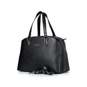 

Сумка саквояж, отдел на молнии, цвет черный 32х21,5х15,5см