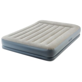 

Кровать надувная Pillow Rest Queen, с подголовником,152*203*30см, со встоен.насосом 64118NP