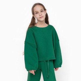 

Джемпер для девочки НАЧЁС, цвет зелёный, рост 158 см