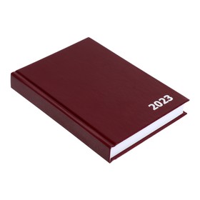 

Ежедневник датир 2023г А6 168л б/вин, Бордо