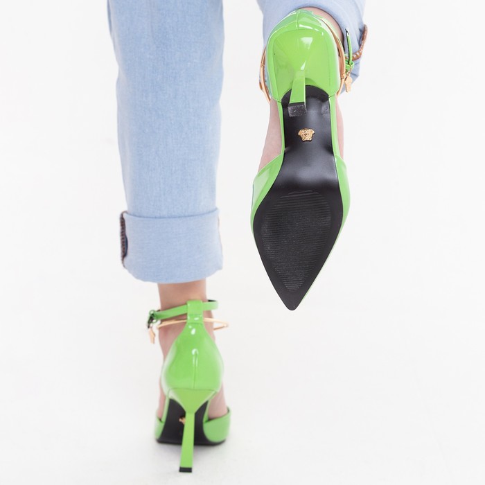 Туфли женские, цвет салатовый, размер 36