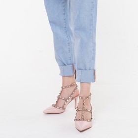 Туфли женские, цвет светло-розовый, размер 37 Ош
