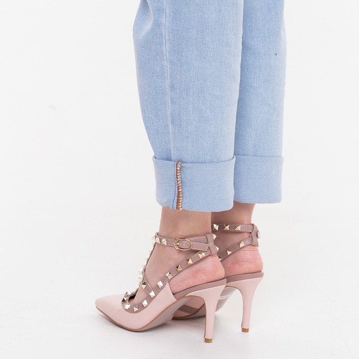 Туфли женские, цвет светло-розовый, размер 37
