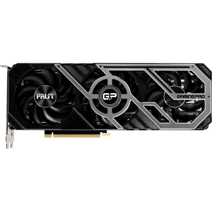 

Видеокарта Palit PA-RTX3070 GAMINGPRO OC 8G V1 LHR, GeForce RTX 3070, 8Gb, GDDR6, HDMI, DP