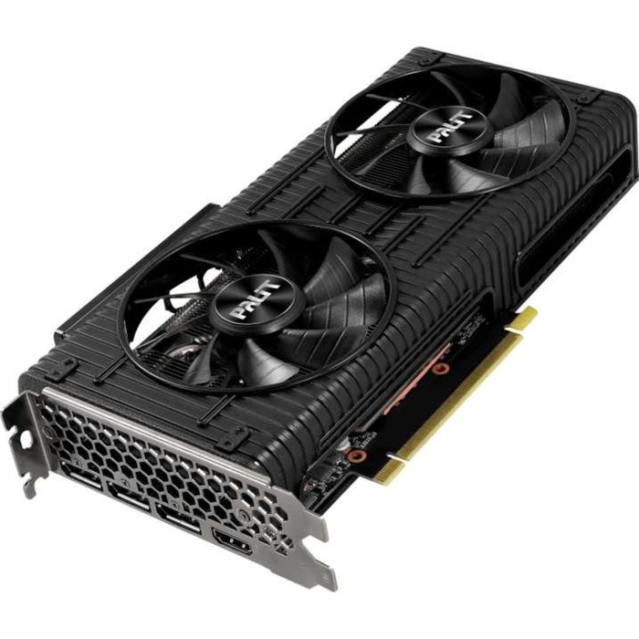 

Видеокарта Palit PA-RTX3060Ti DUAL 8G V1 LHR, GeForce RTX 3060Ti, 8Gb, GDDR6, HDMI, DP