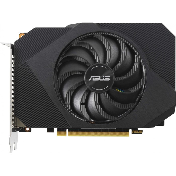 

Видеокарта Asus PH-GTX1650-O4GD6-P, GeForce GTX 1650, 4Gb, GDDR6, DVI, HDMI, DP